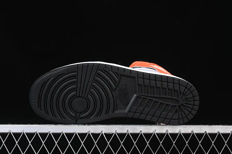 All categories Air Jordan Jordan series basketball shoes Air Jordan 1 Mid G version pure original Air Jordan 1 Mid AJ1 Joe 1 black and white orange DQ8426-801